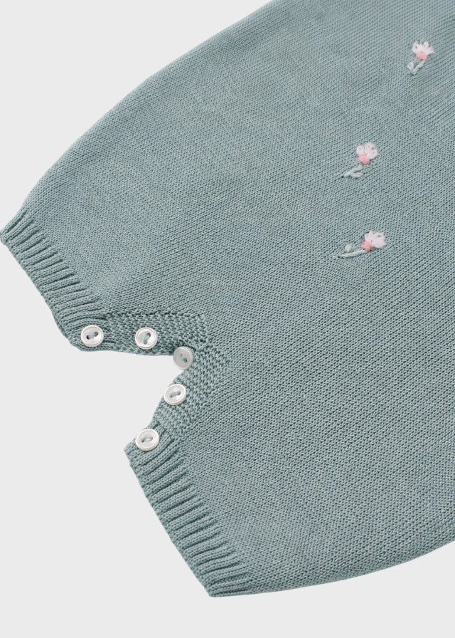 Tutina Cotone Margherite Verde 363/V