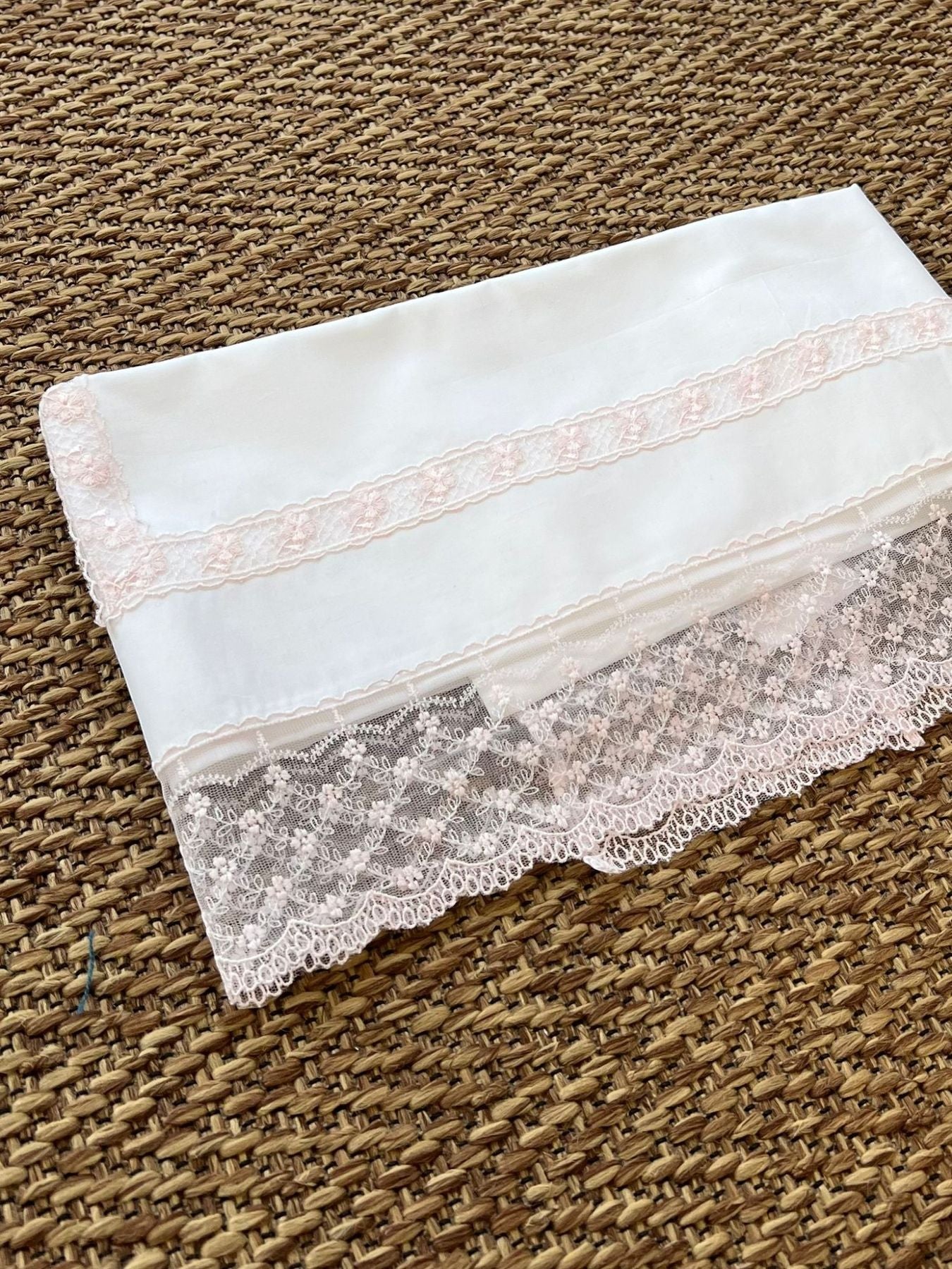 Lenzuolino Neonata ROSA LEILA/LN