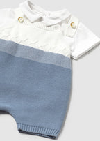 Completo Salopette Camicia Azzurro MAYORAL 1607/A