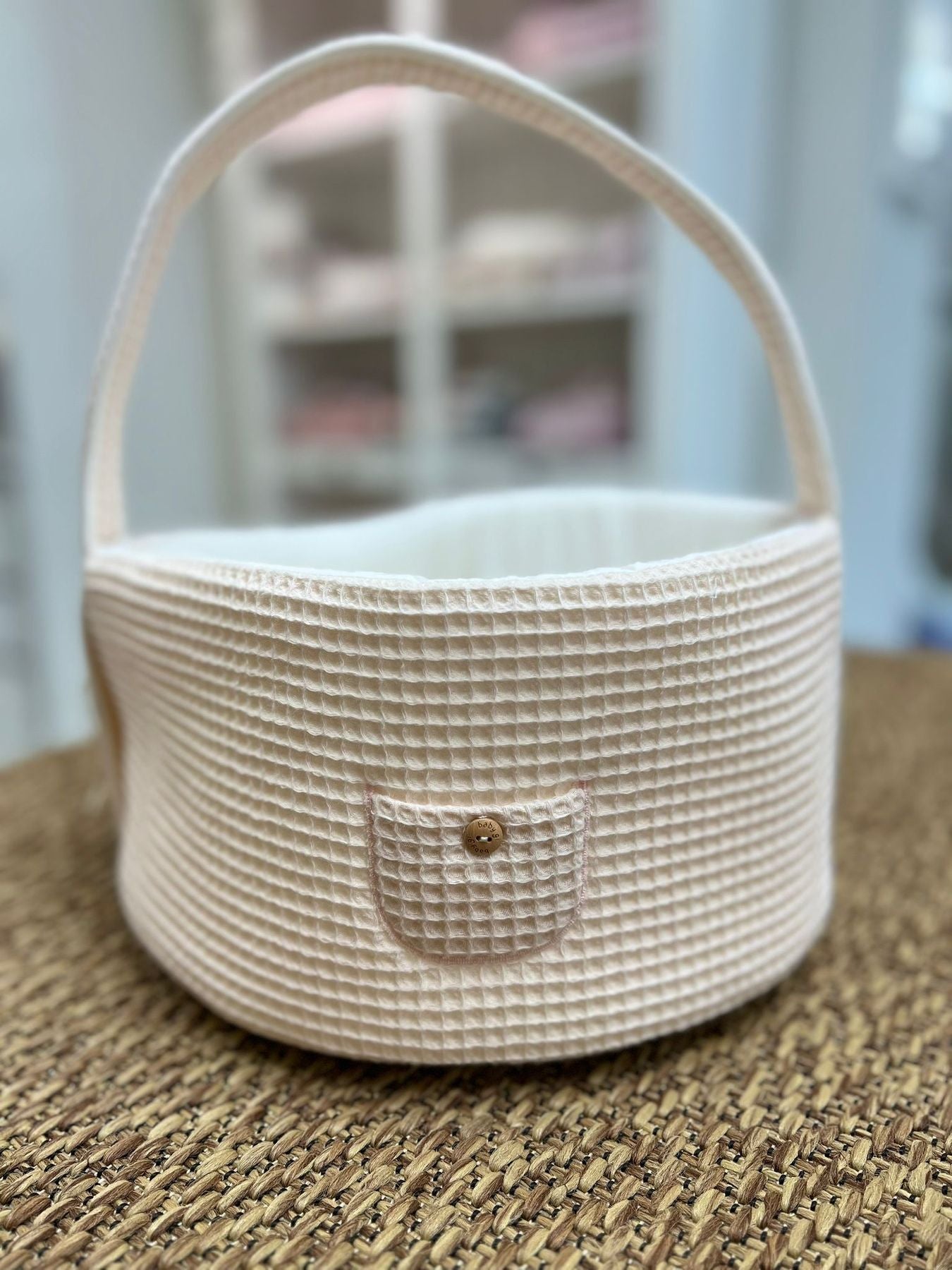 Cesta in cotone Nido d'ape  ROSA NEST NT34/R