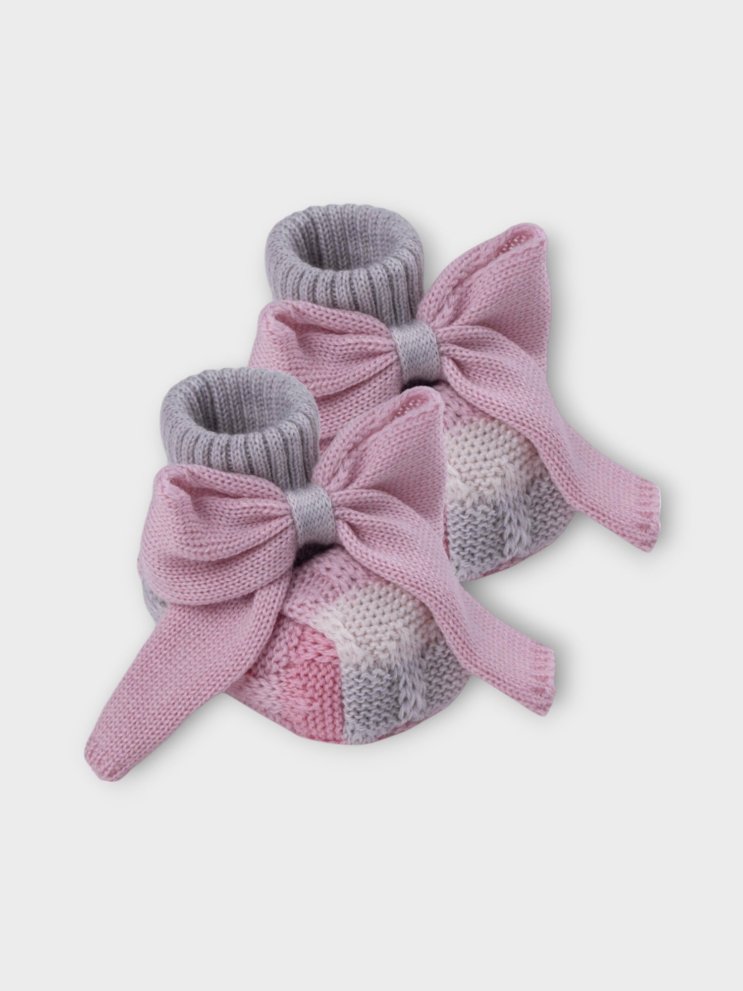 Babbucce Neonata Colore:ROSA IN23S/R -  NANU' BABY