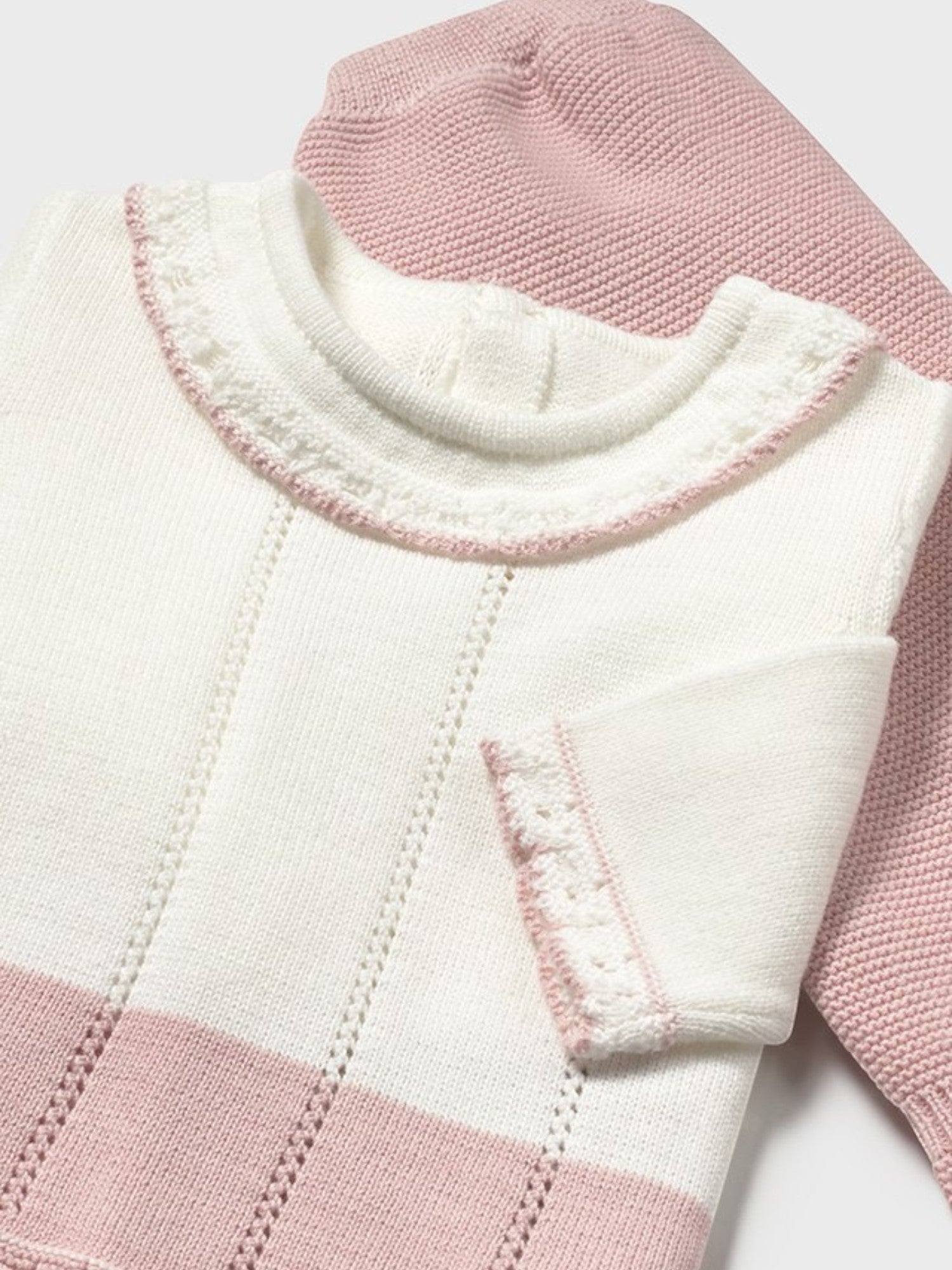 Completo ghettina maglia Neonata ROSA 1587 /R