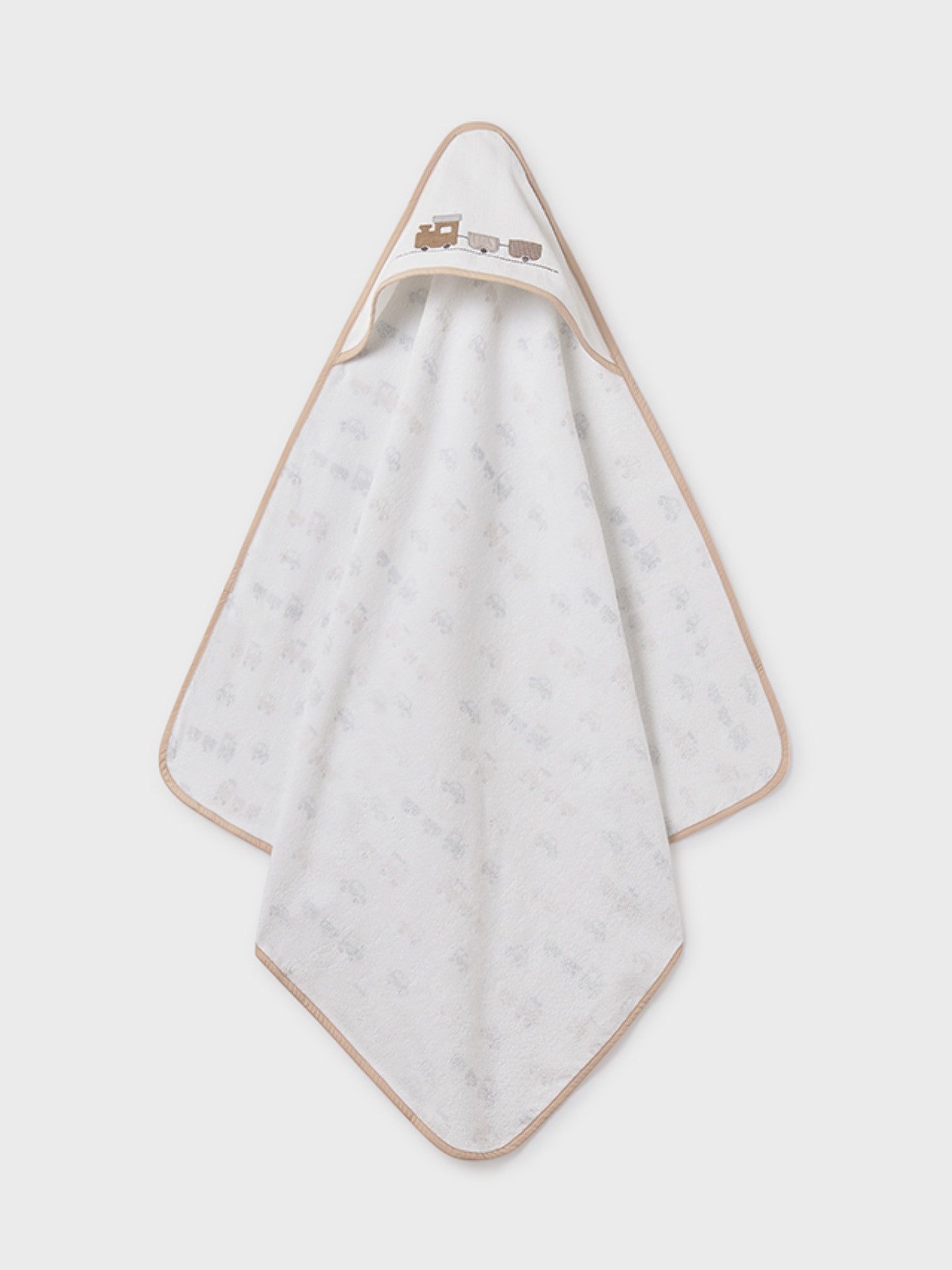 Accappatoio Neonato Marrone 9989/91 -  NANU' BABY