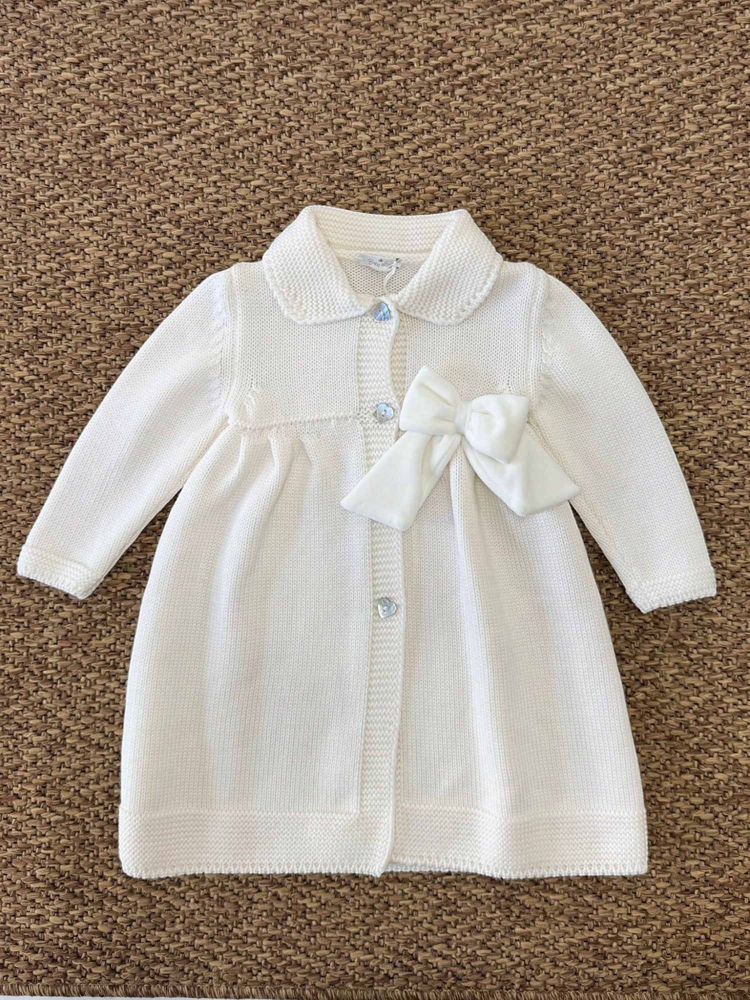 Cappotto Fiocco Bimba AVORIO FIOCCO 814 -  NANU' BABY