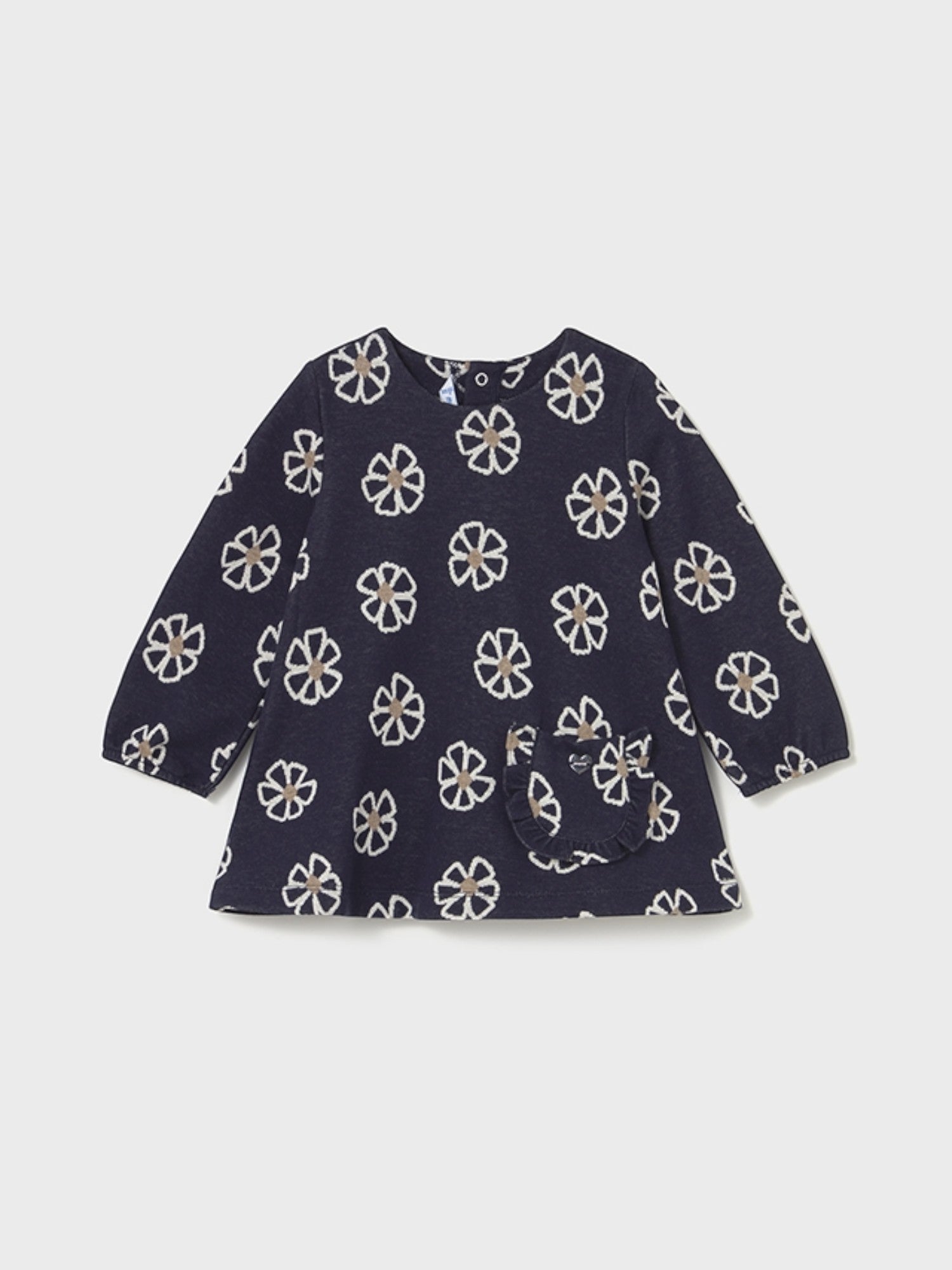Abito punto jacquard Bimba Blu 2918/48 -  NANU' BABY