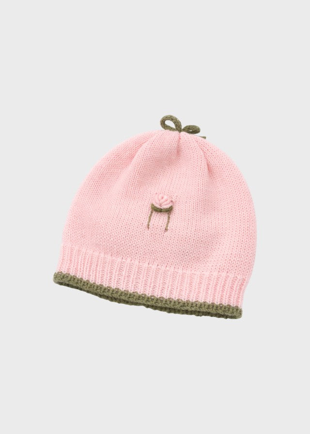 BRINDISI1441 Rosa Baumwollmütze mit Blumenmuster