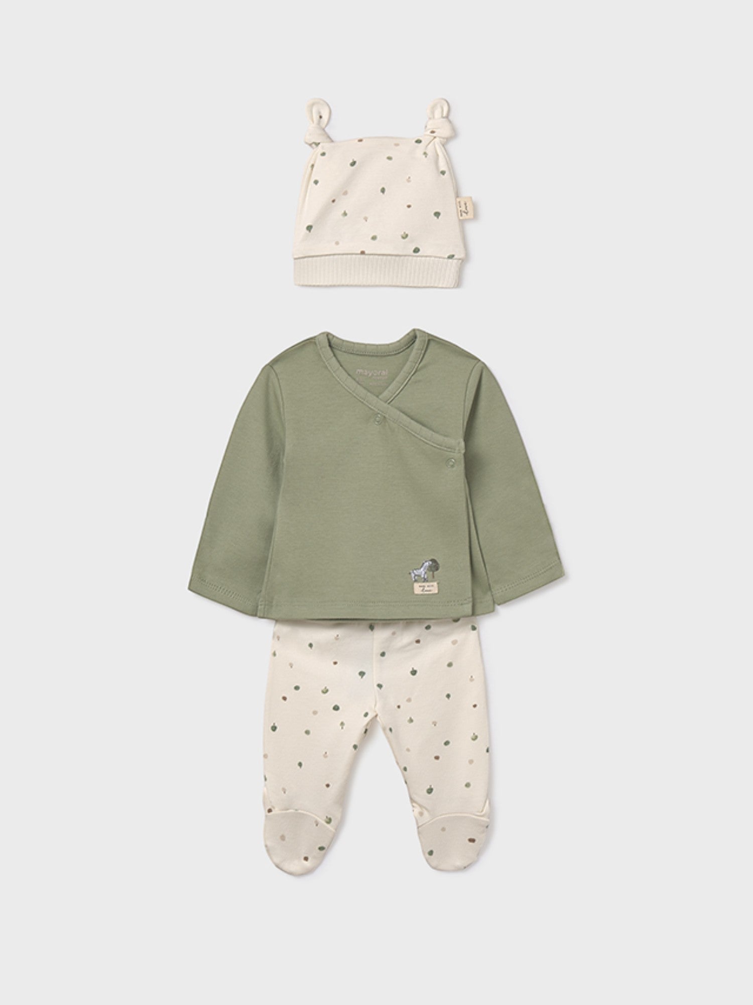 Completo nascita Neonato Verde 9980/36 -  NANU' BABY
