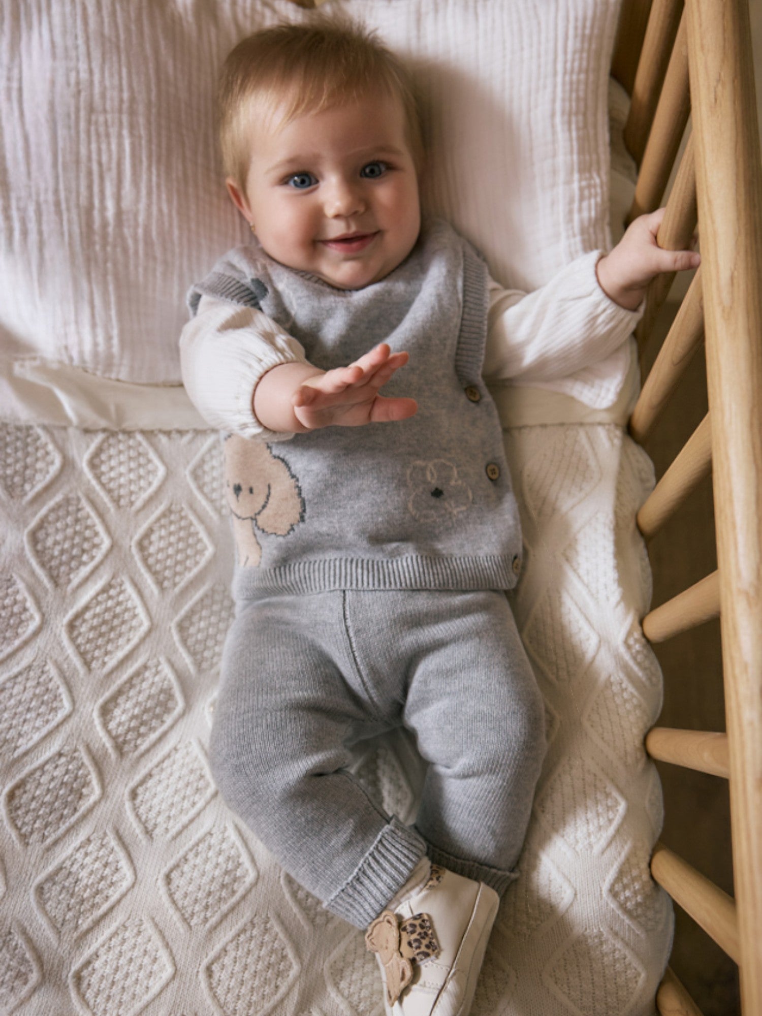 Completo Bimba Grigio 2709/16 -  NANU' BABY