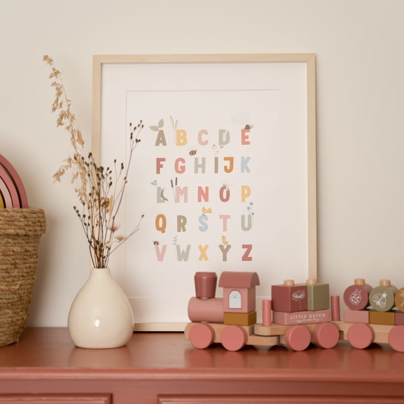 Poster Little Goose ABC Rosa - A3  Rosa PW10710750