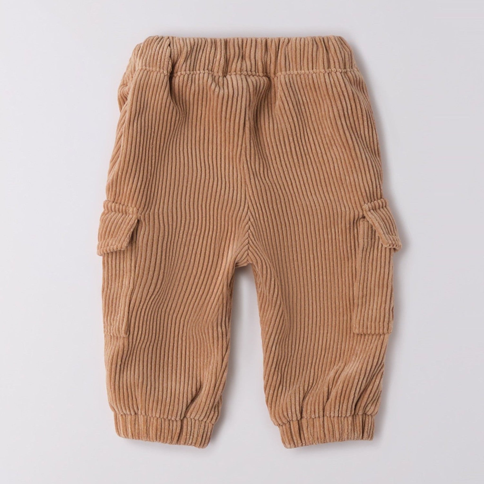 Pantalone Tessuto Navetta Lungo Bimbo Beige 3F627/945 -  NANU' BABY