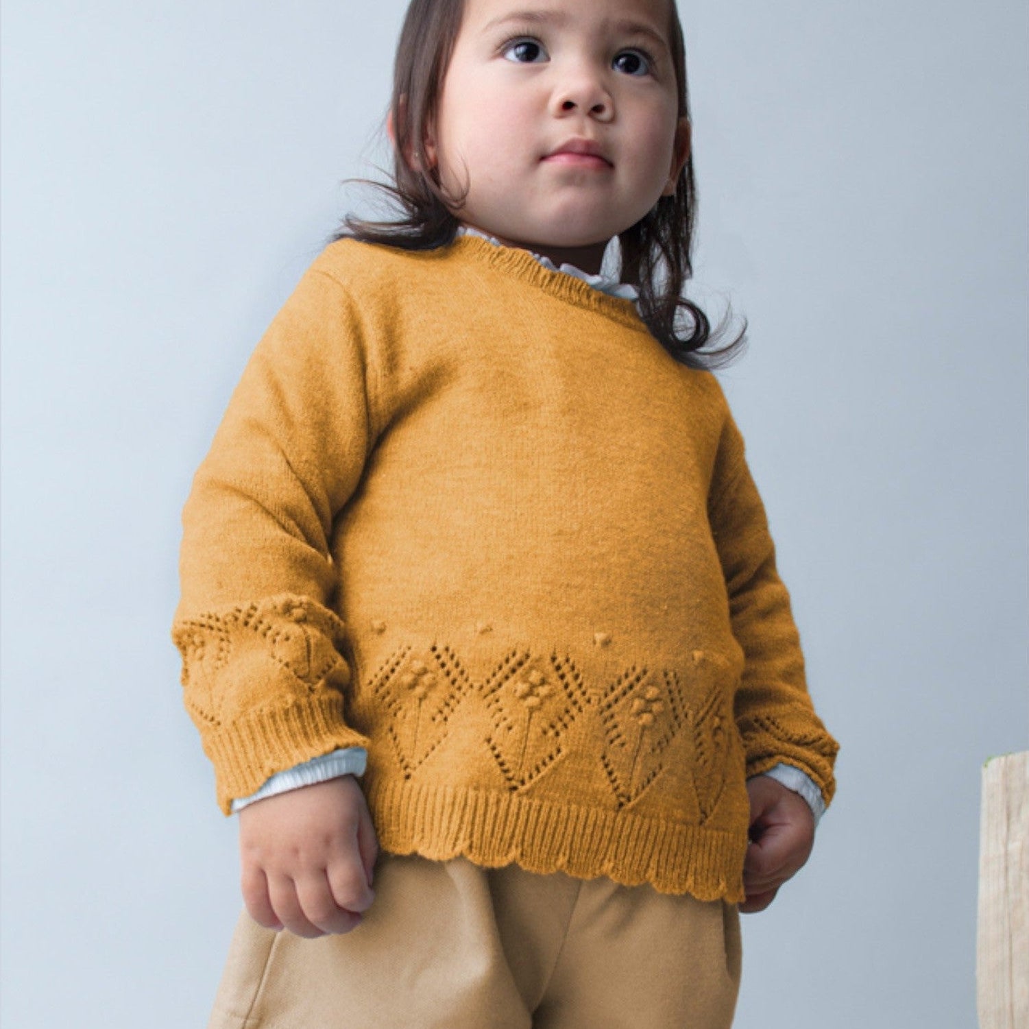 Bermuda punto twill Bimba Marrone 2261/16 -  NANU' BABY