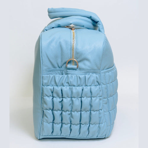 BORSA 48 ORE L ECO PELLE CIELO -  NANU' BABY