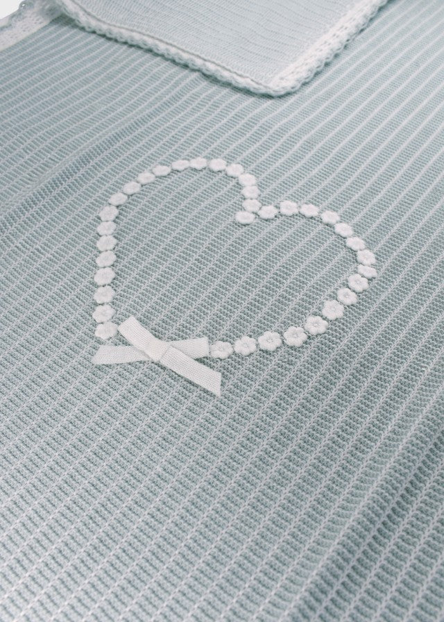 Coperta Cotone Verde Salvia EK2480/V