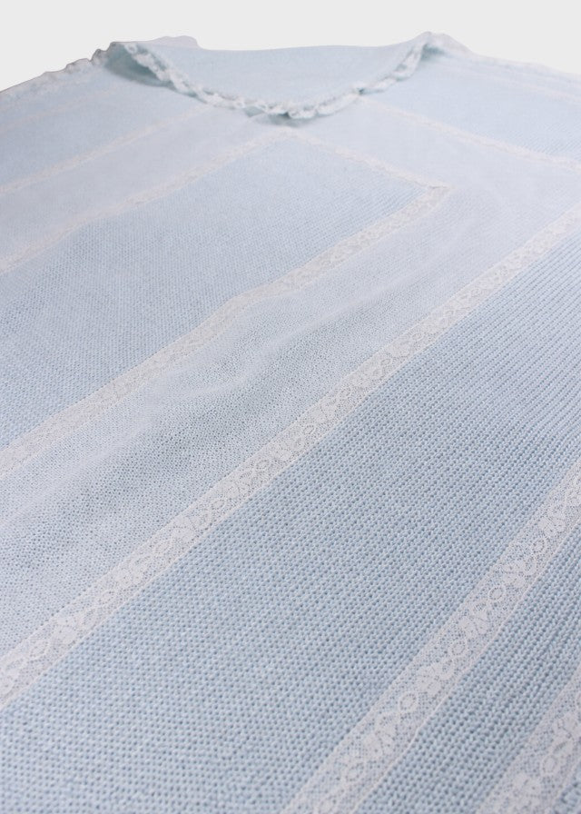 Decke aus Valencienne-Spitze aus Baumwolle ADNAN/CO