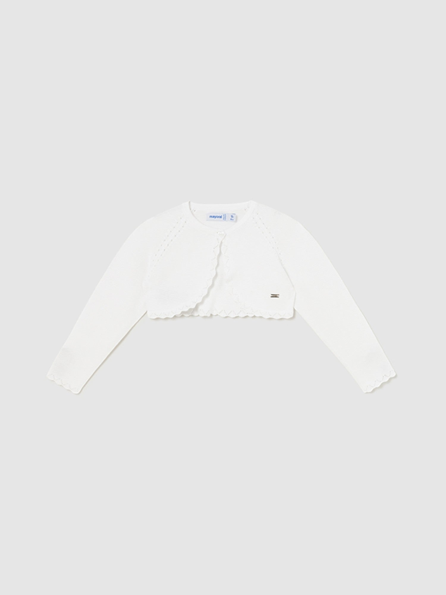 Cardigan cerimonia Bimba BIANCO 1313/085