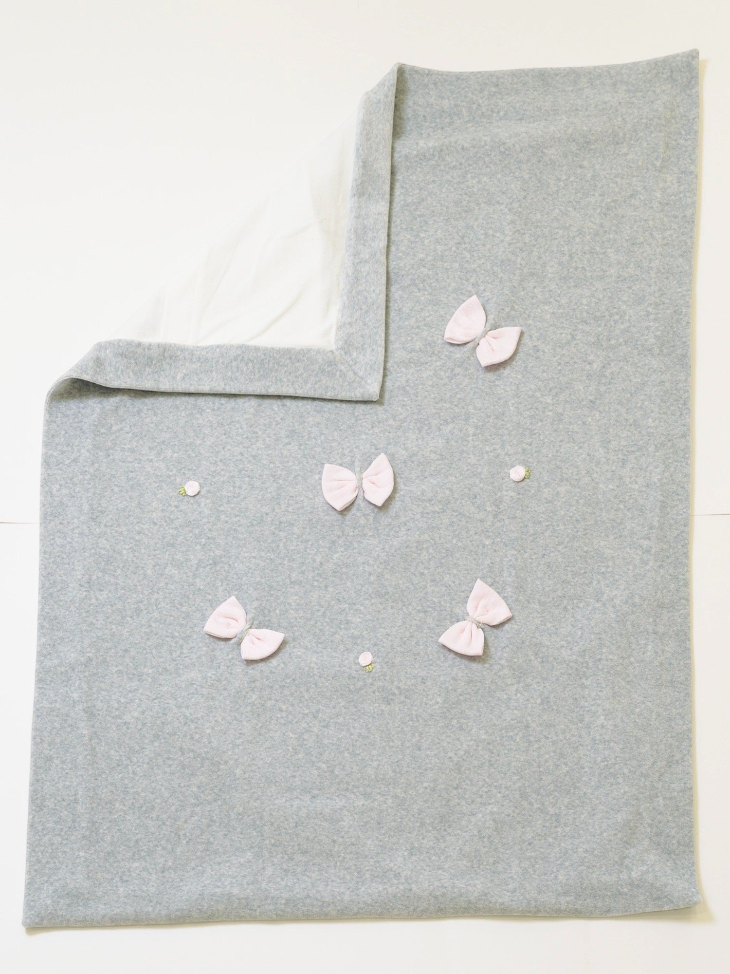 Copertina Neonata Grigio LC1105 -  NANU' BABY