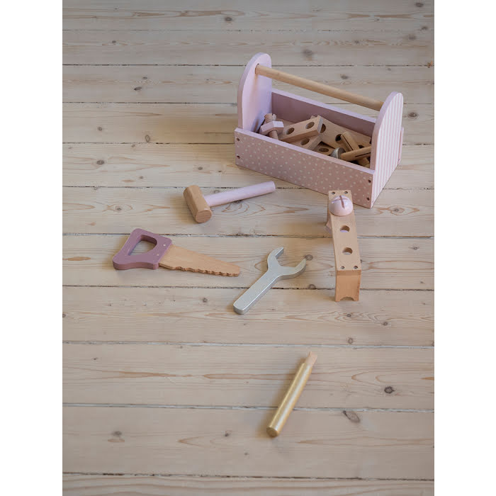 Cassetta attrezzi rosa  ROSA W7106