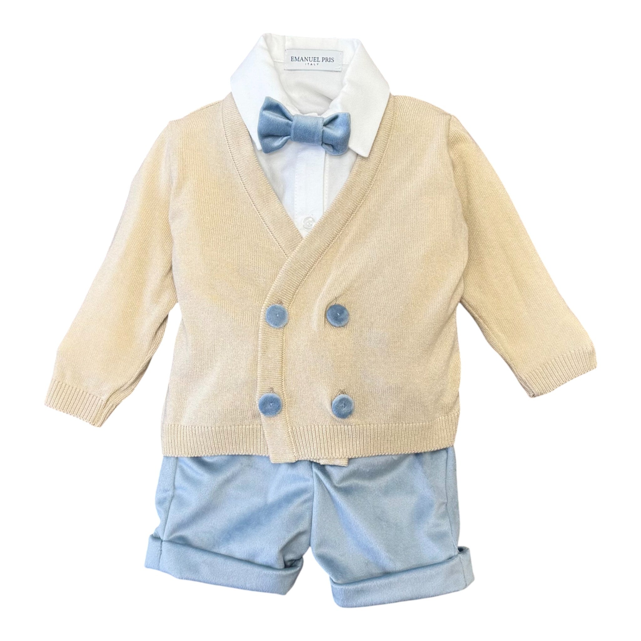 Ivory Baby Boy Ceremony Outfit ECR0017I