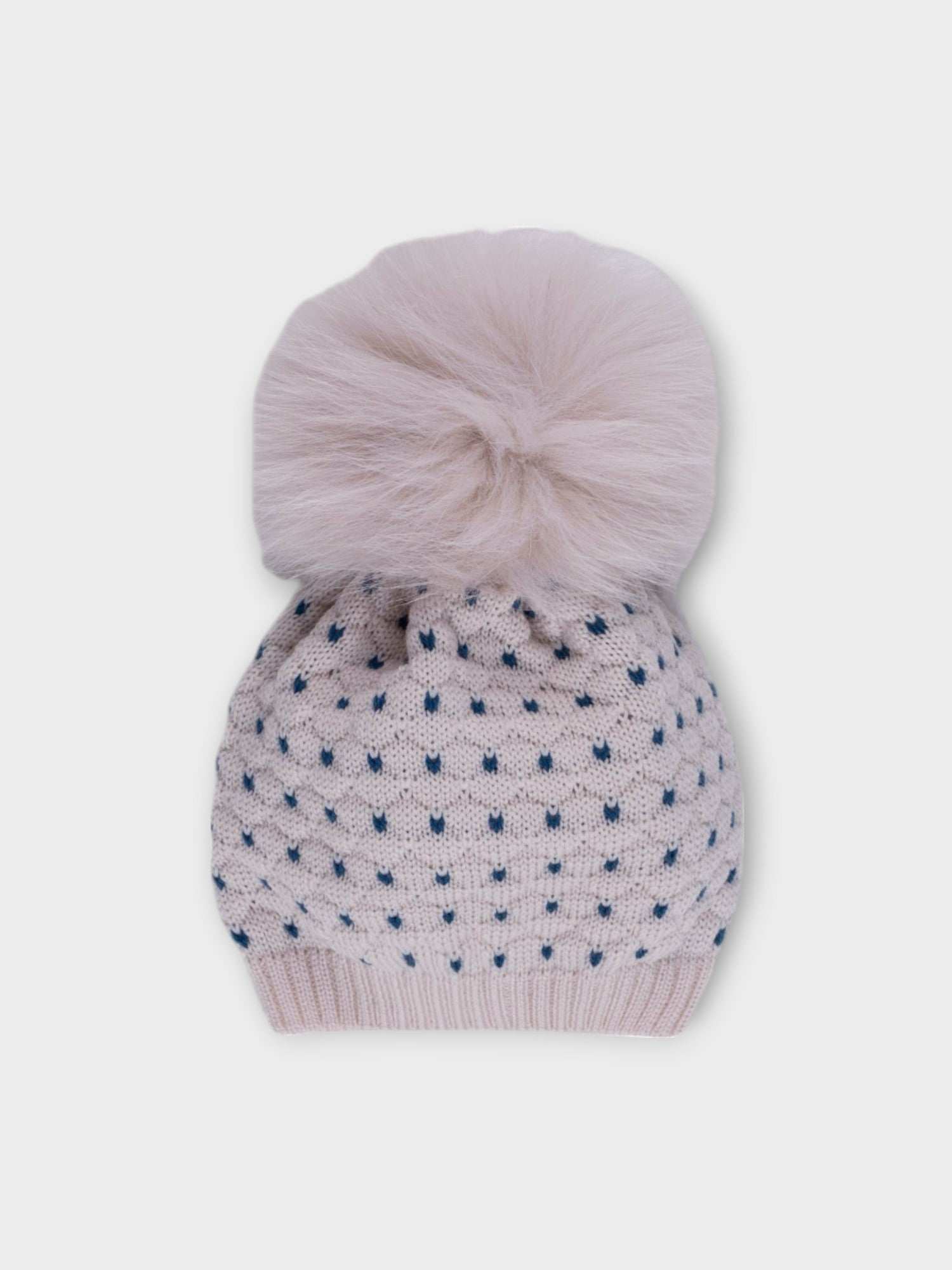 Cuffia Neonato NATURAL IN5071 -  NANU' BABY