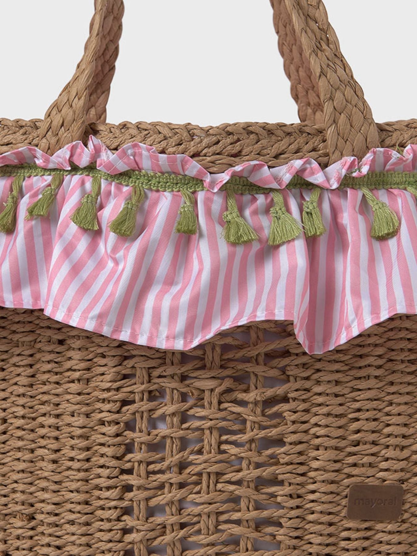 Borsa paglia/mare Bimba ROSA 9432/R