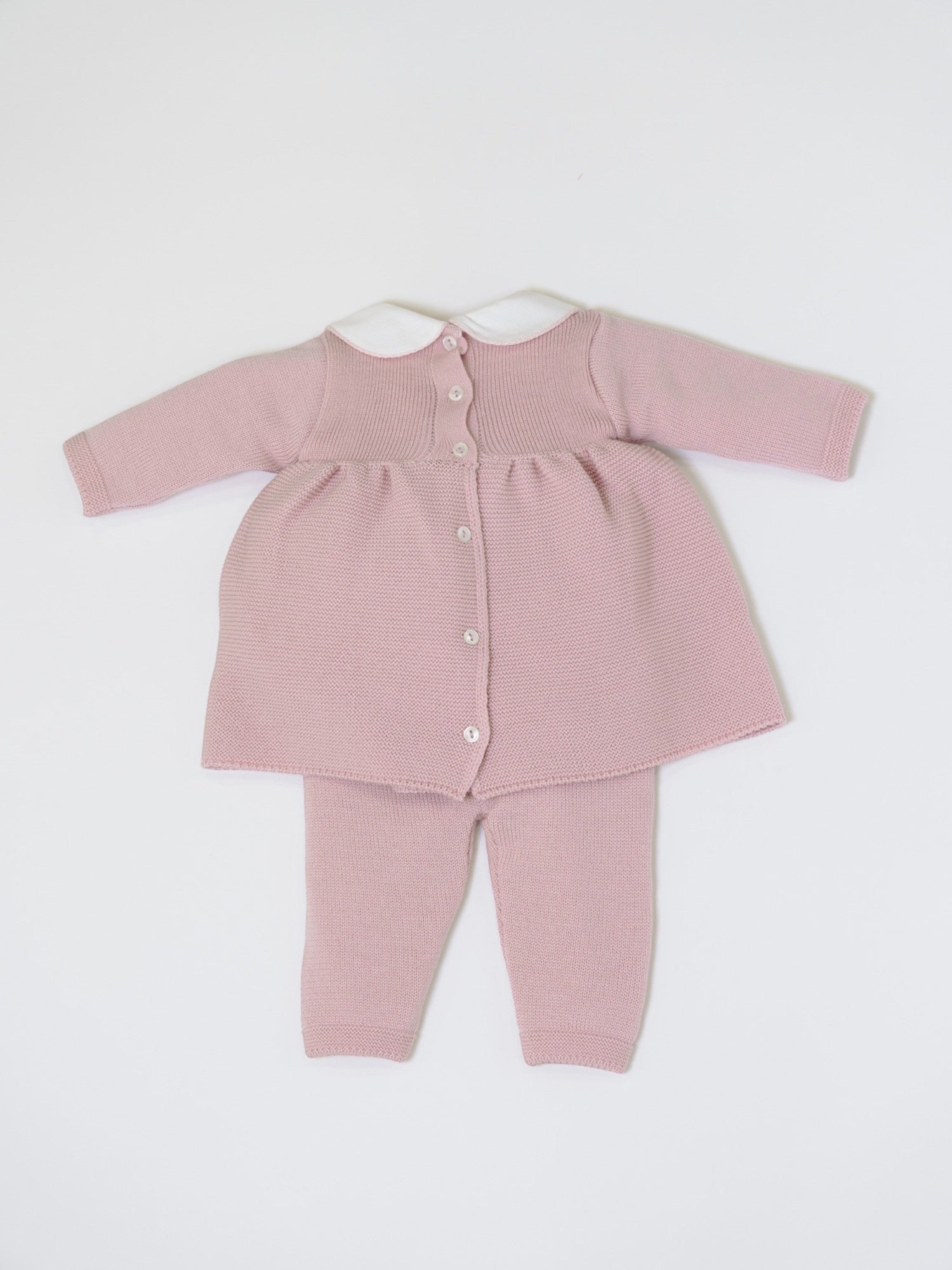 Completo nascita  Fiocco romantico Neonata Rosa FIOCCO/401 -  NANU' BABY
