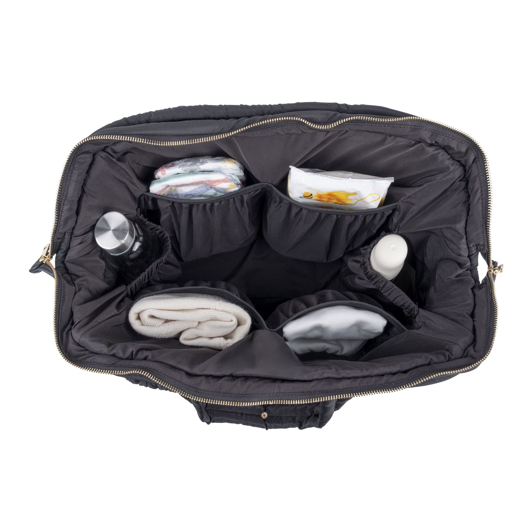 Borsa Ovale Nero  NERO BORSA OVALE NERO -  NANU' BABY