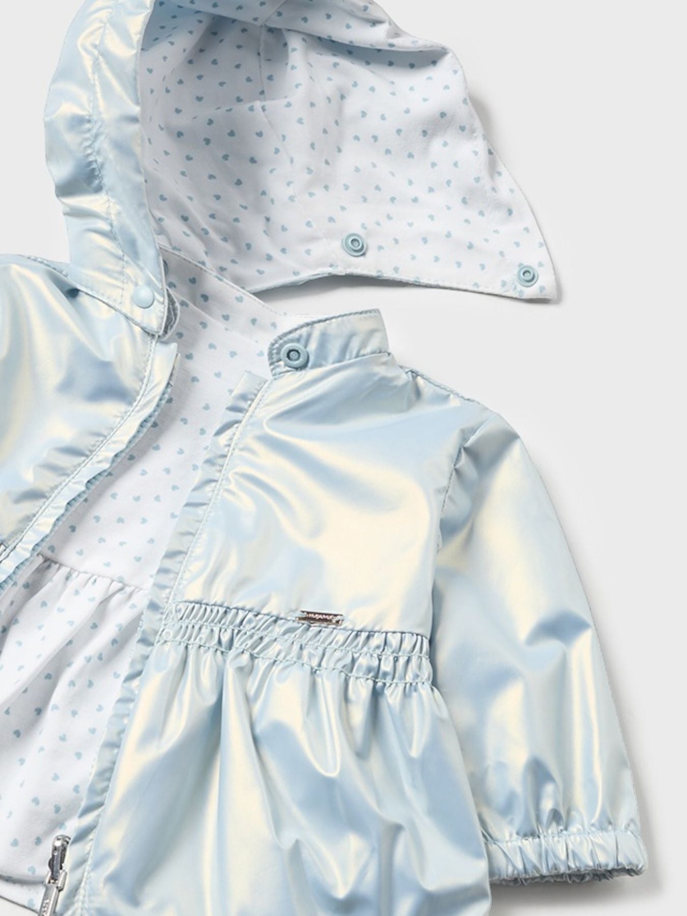 Giacca a vento reversibile Bimba CIELO 1429