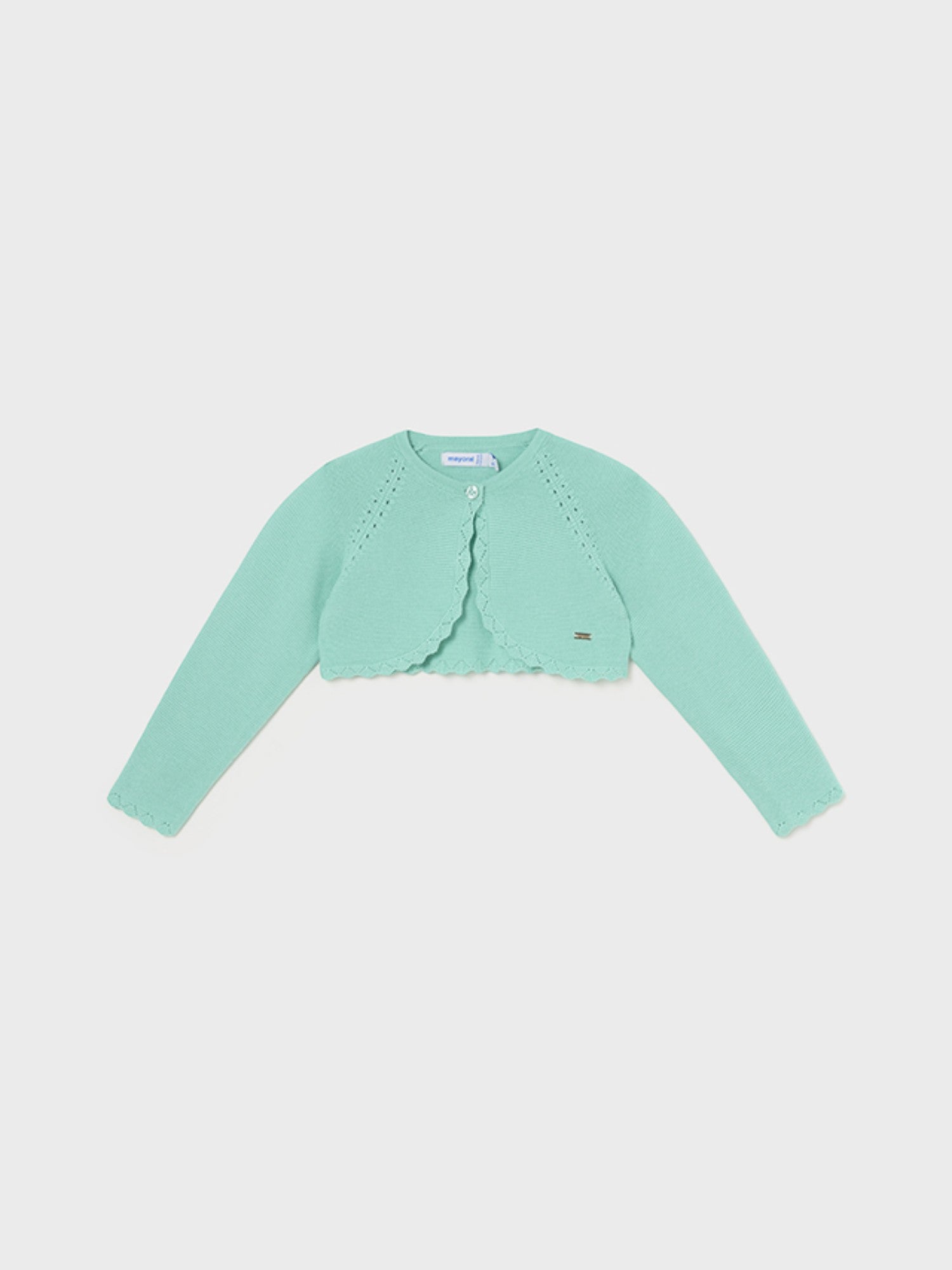 Cardigan cerimonia Bimba VERDE 1313/086