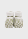 Olive Green Cotton Slippers EK57S/V