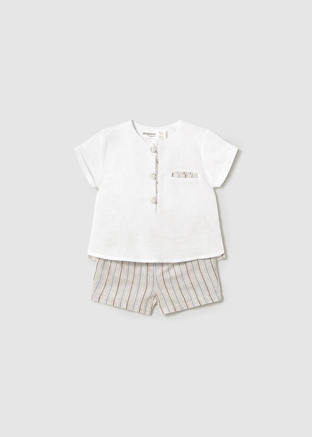 Completo Lino Avorio MAYORAL 1211/A