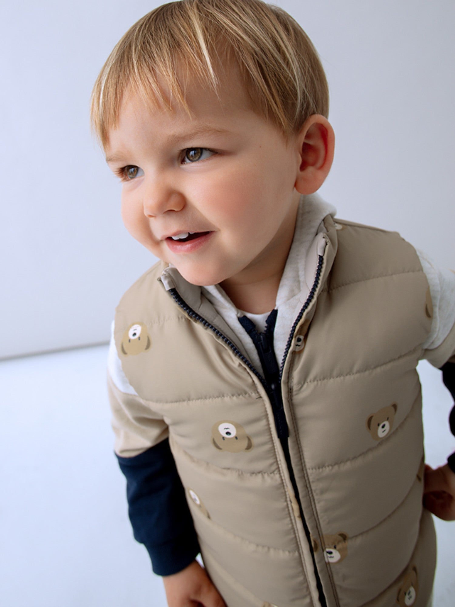 Gilet reversibile Bimbo Blu 2348/27 -  NANU' BABY