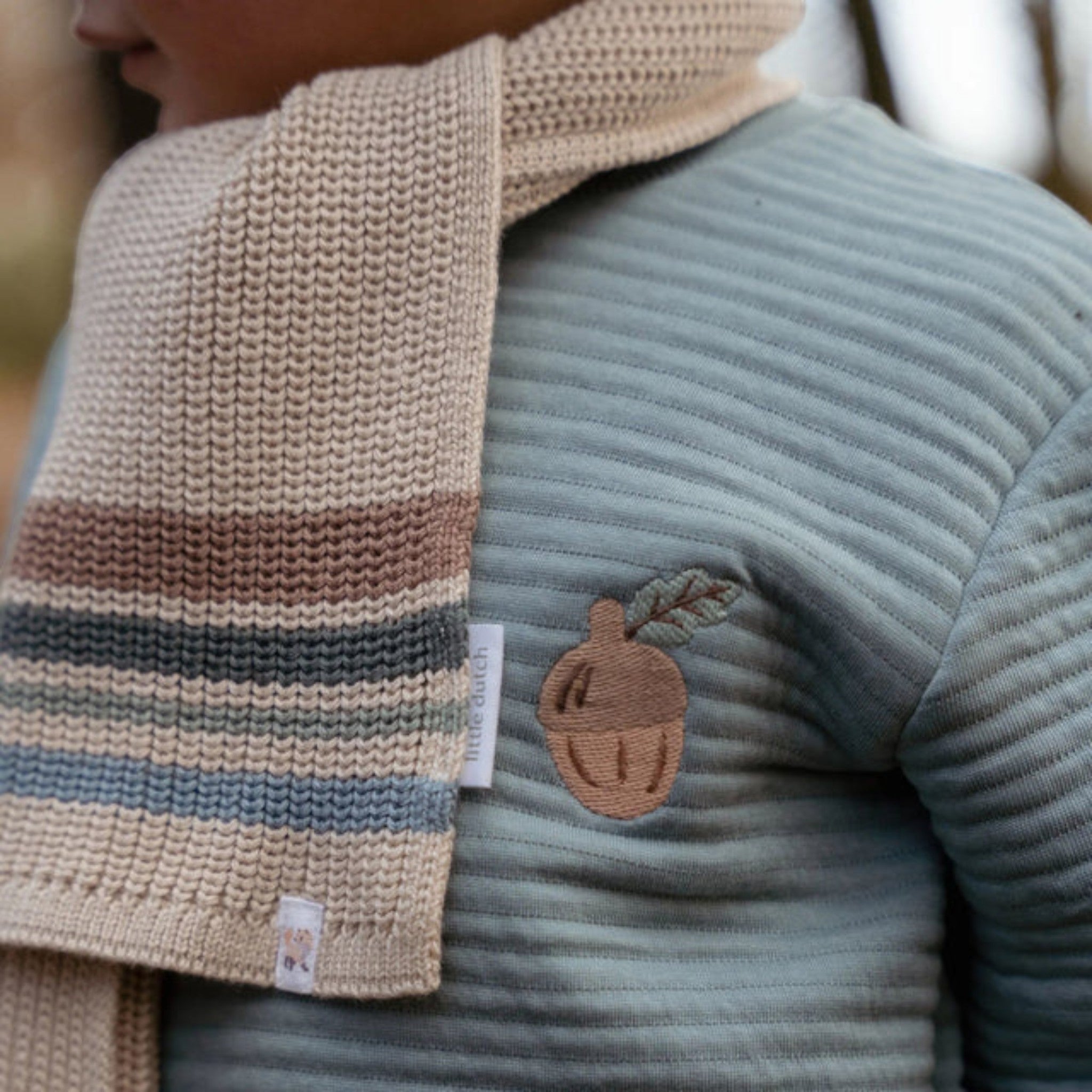 Scarf - Brown - Friends of the Ivory Forest CL25099021