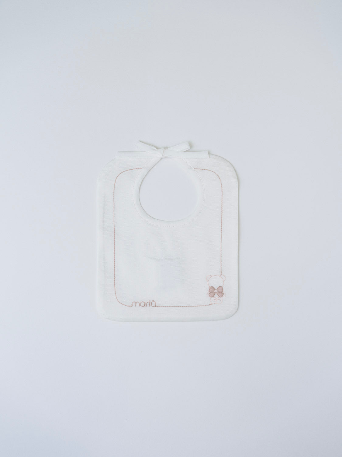 Bavetta Neonata BIANCO IN59BAV/R -  NANU' BABY