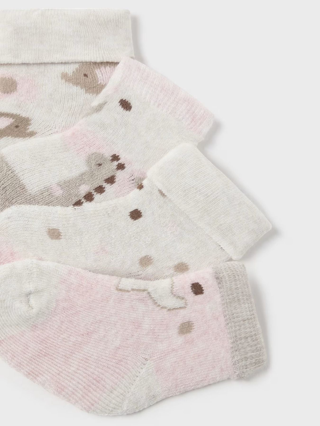 Set mit 4 rosa Socken 1D-9759/RB