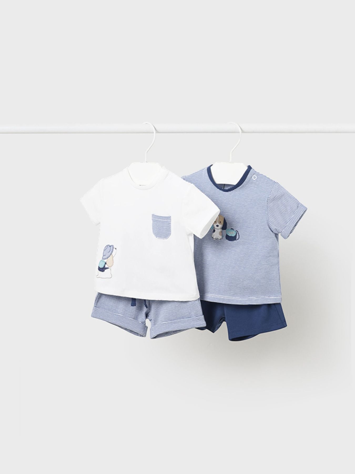 Comp 4 pezzi corto Bimbo BLU 1626