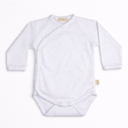 White Long Sleeve Bodysuit BG56FT