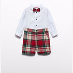 Completo di bermuda scozzese Bimbo Rosso 5706/2 -  NANU' BABY