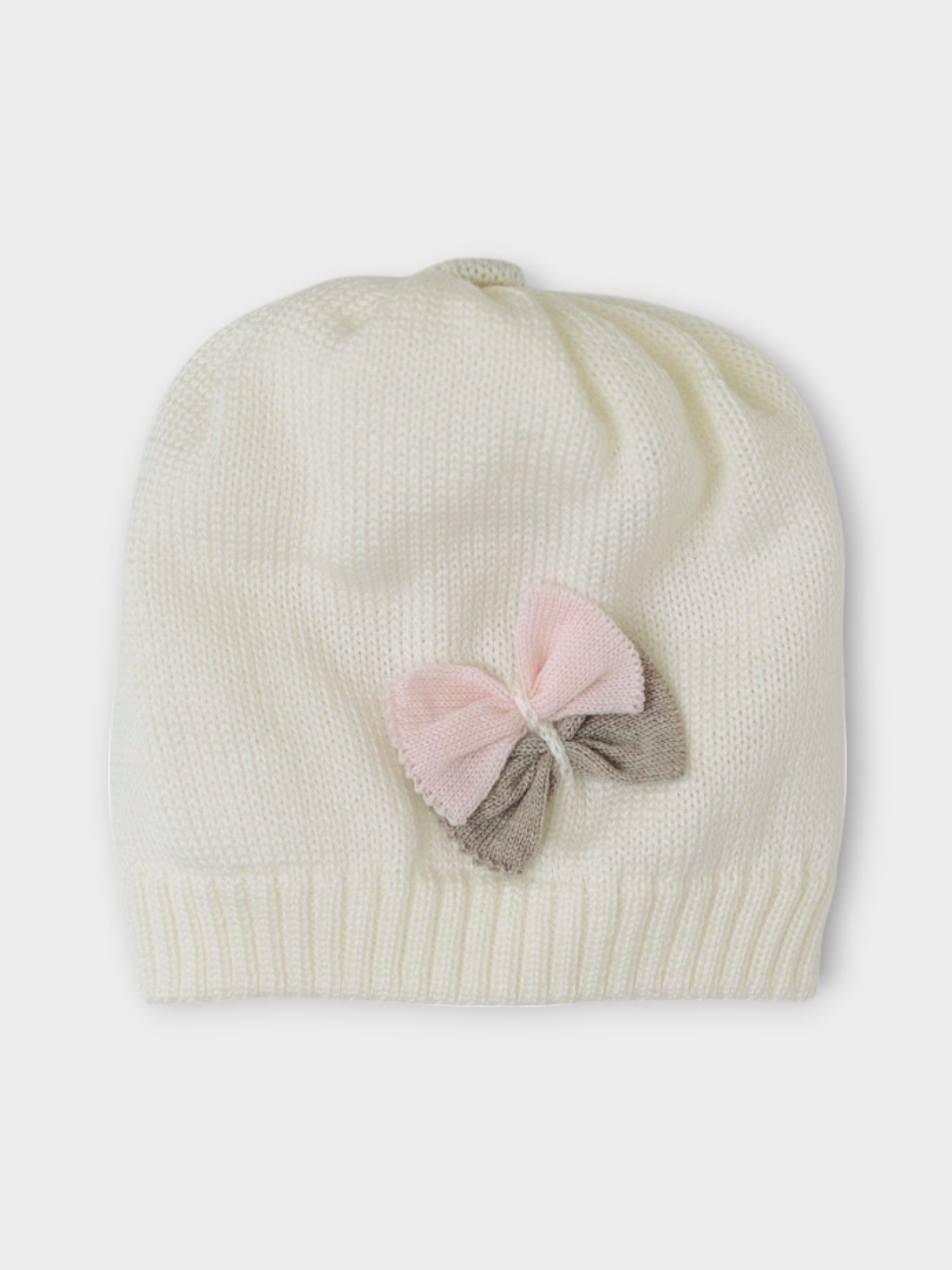 Cuffia Neonata VANIGLIA IN4371BT -  NANU' BABY