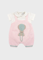 Pink Hot Air Balloon Dungarees EK5030R
