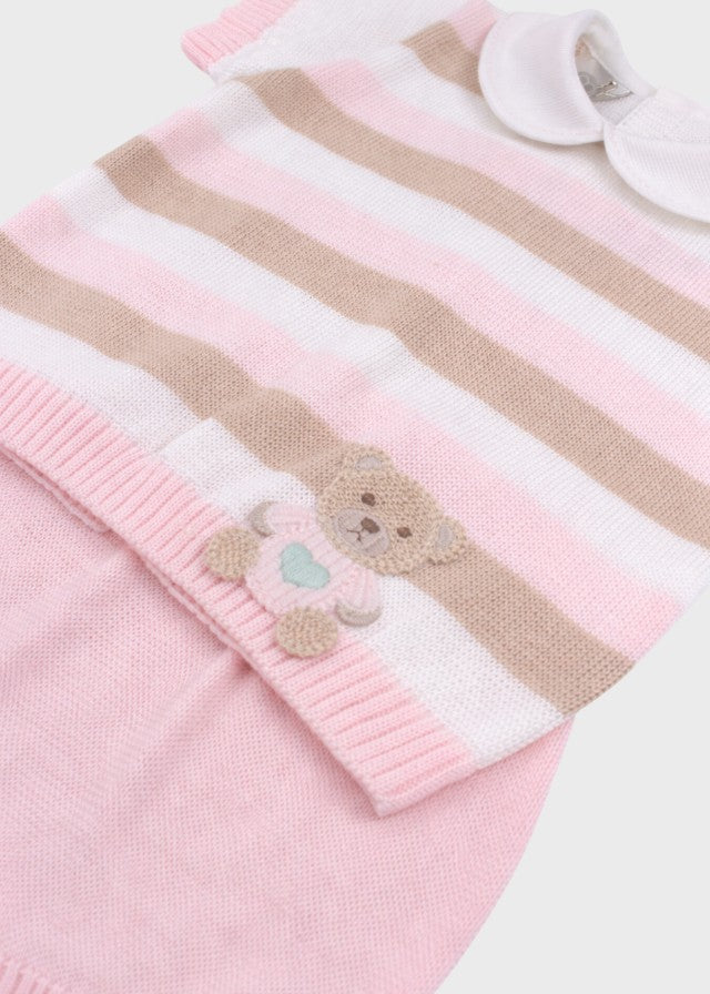 Completo Corto Teddy Rosa EK6052/R