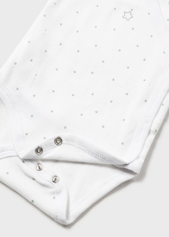 Babybody m/s Weiß 1719