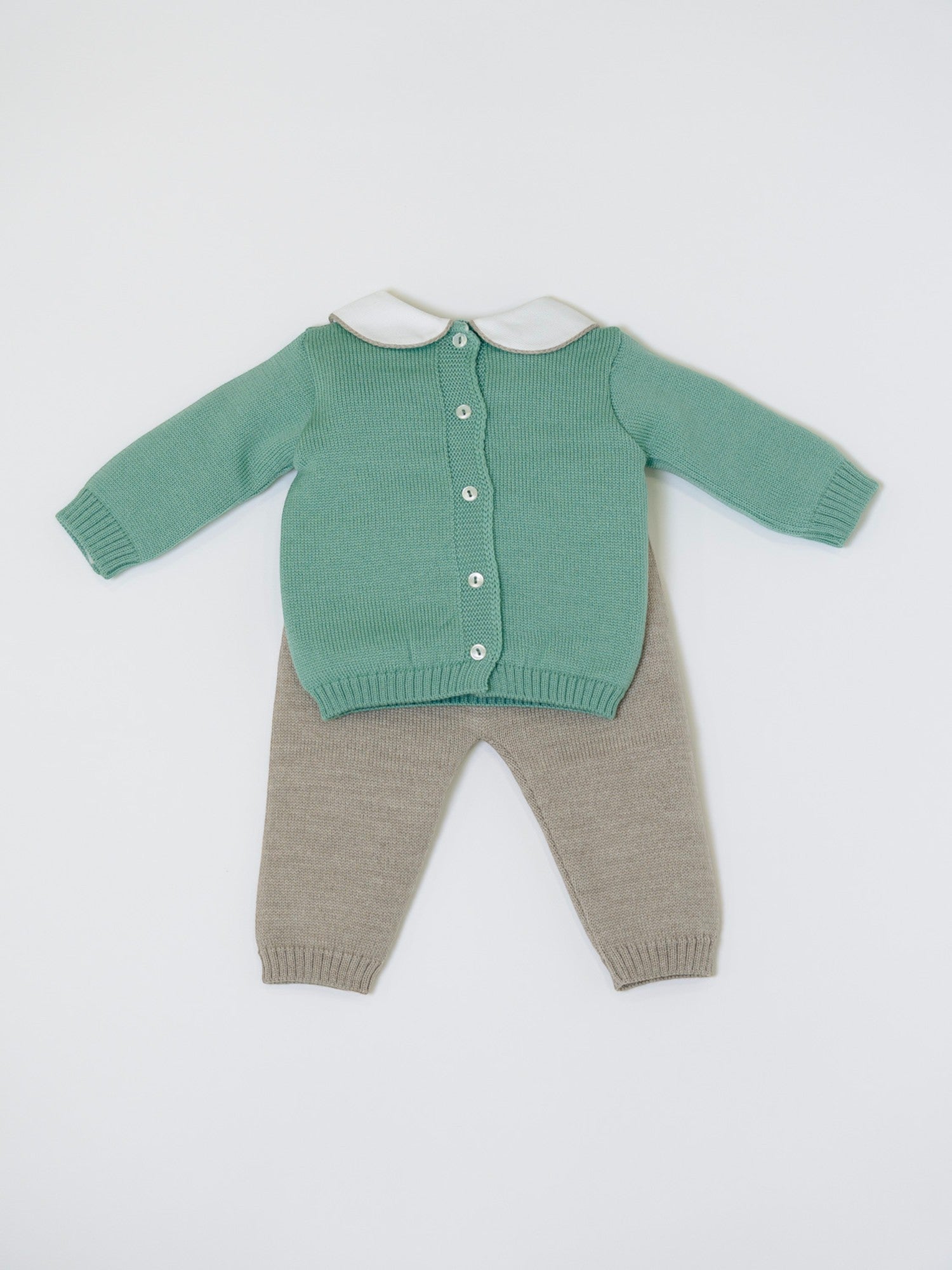 Completo nascita Teddy Bear Neonato Verde TEDDY BEAR/521-V -  NANU' BABY