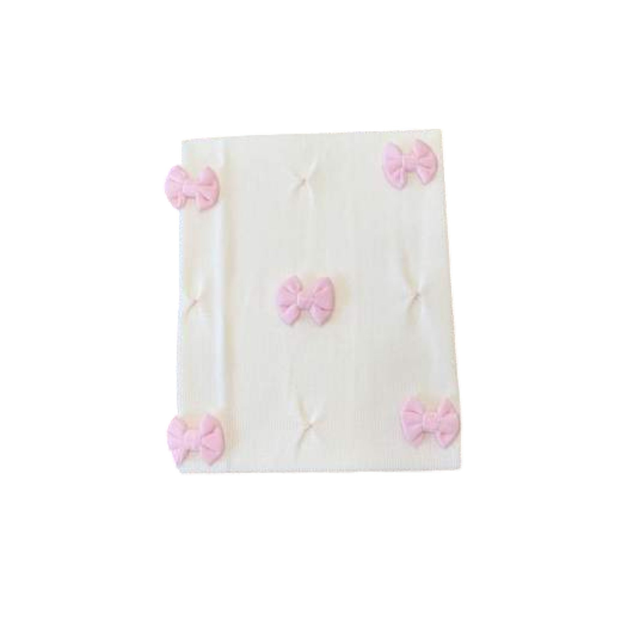 BABY LORD Double Bow Pure Wool Blanket 124