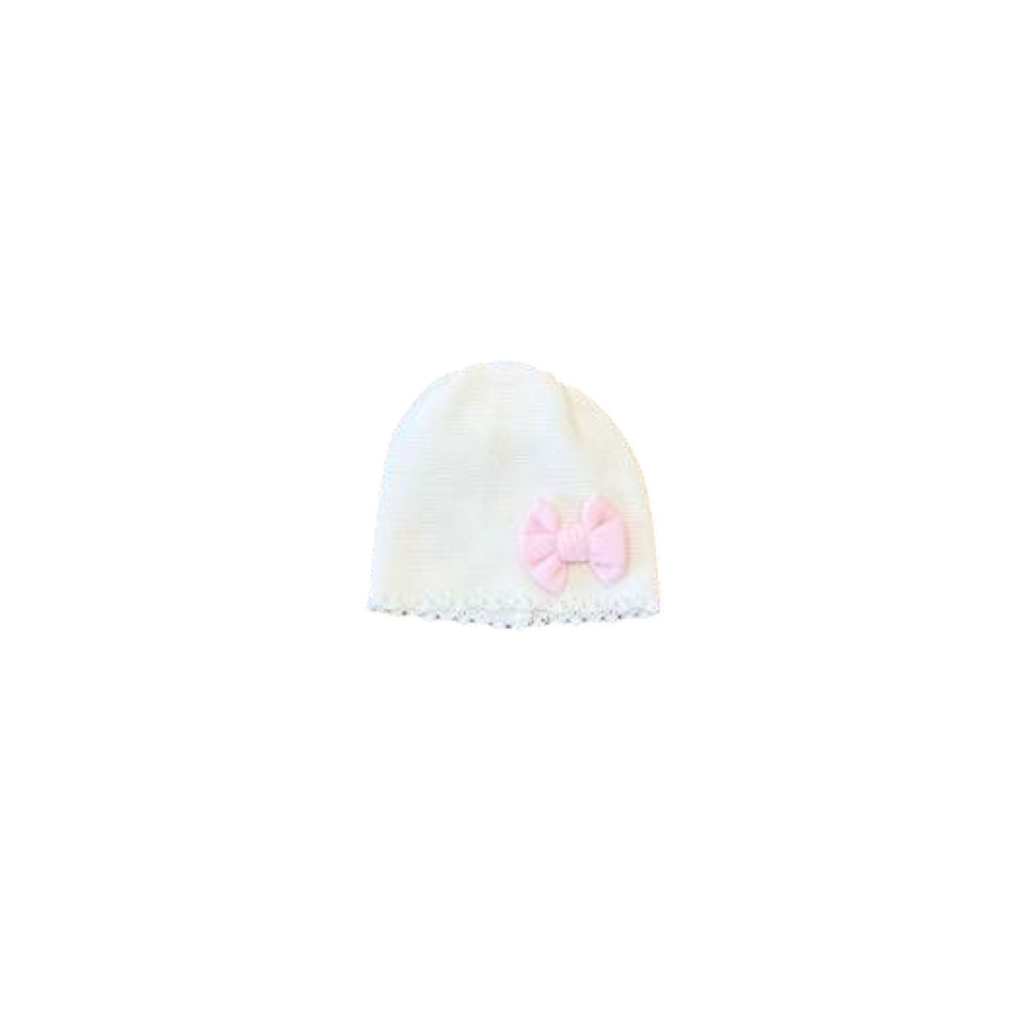 Double Bow Pure Wool Hat BABY LORD 612