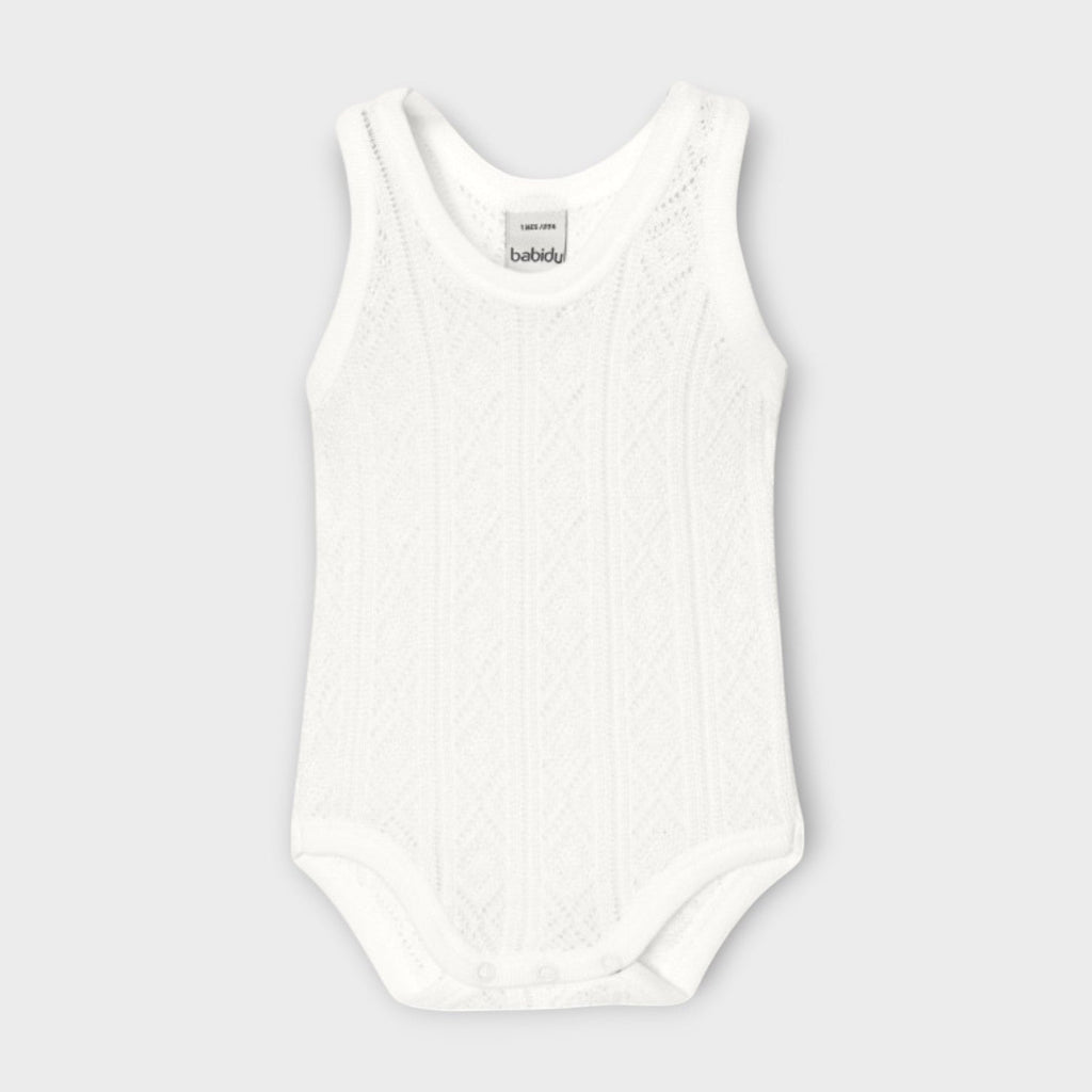 Body Intimo Neonato BIANCO 1013 -  NANU' BABY