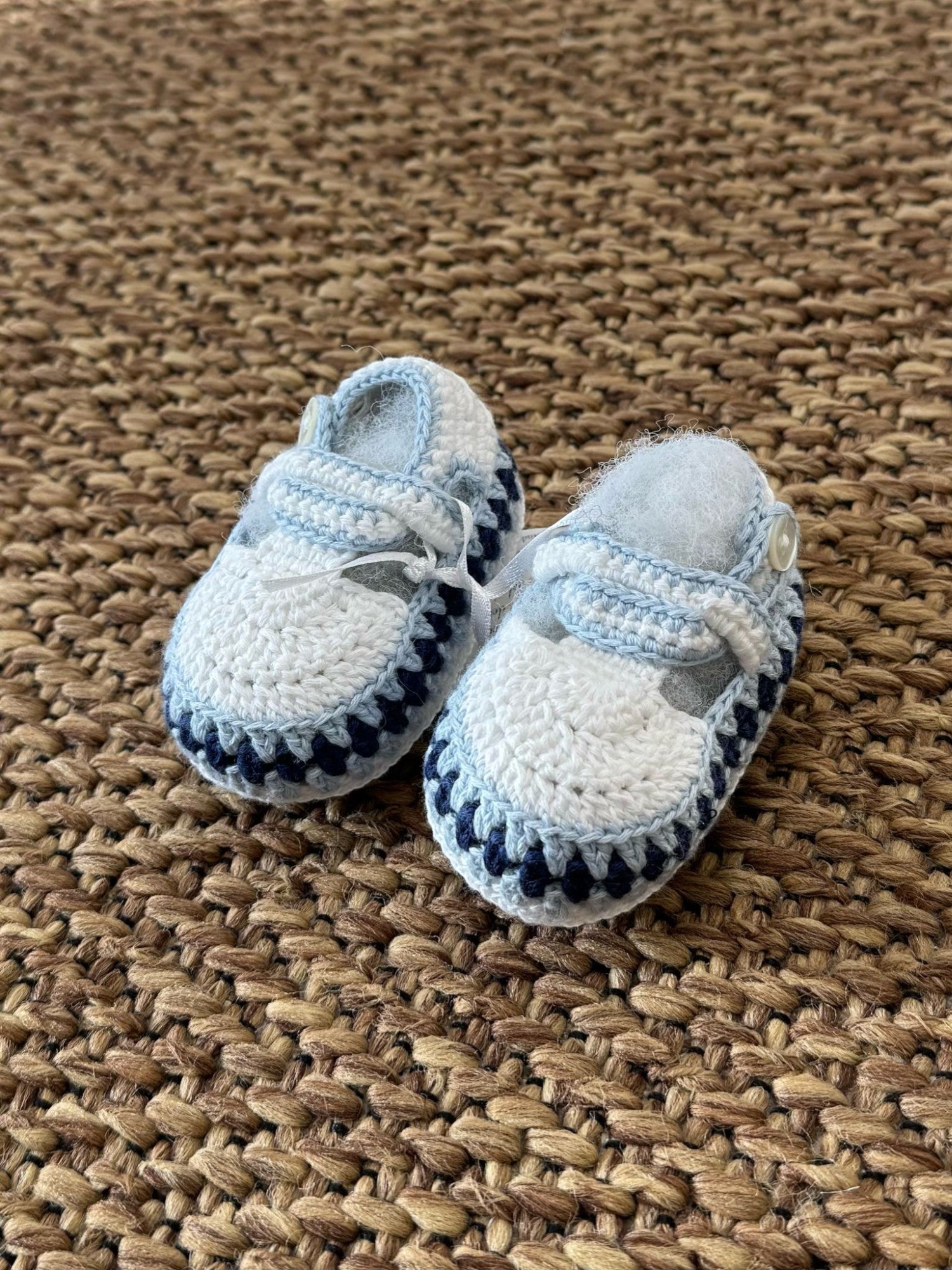 Babbucce Bianco Neonato Bianco BILLY/780