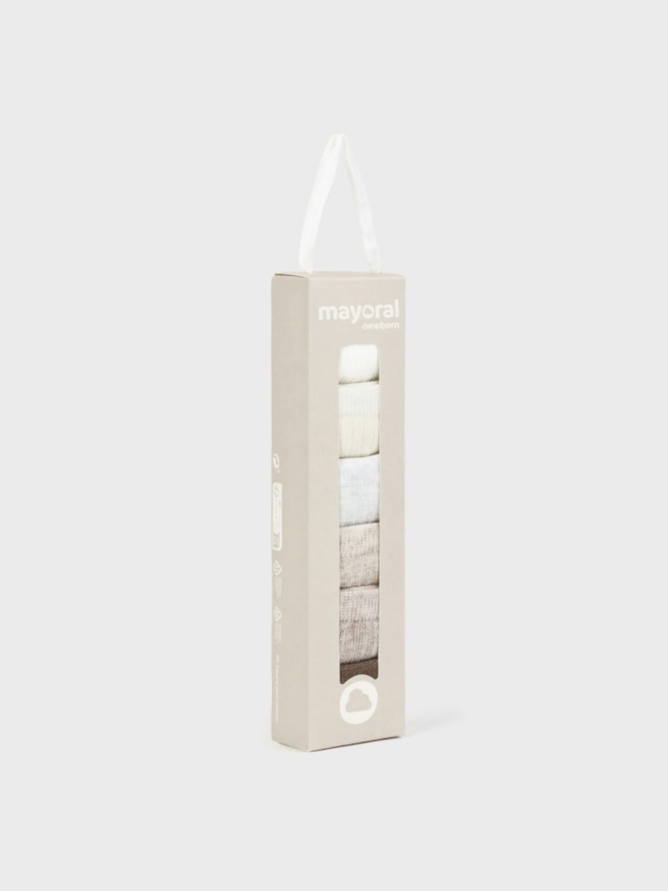 Set 6 calzini  NATURAL 1C-9758/N