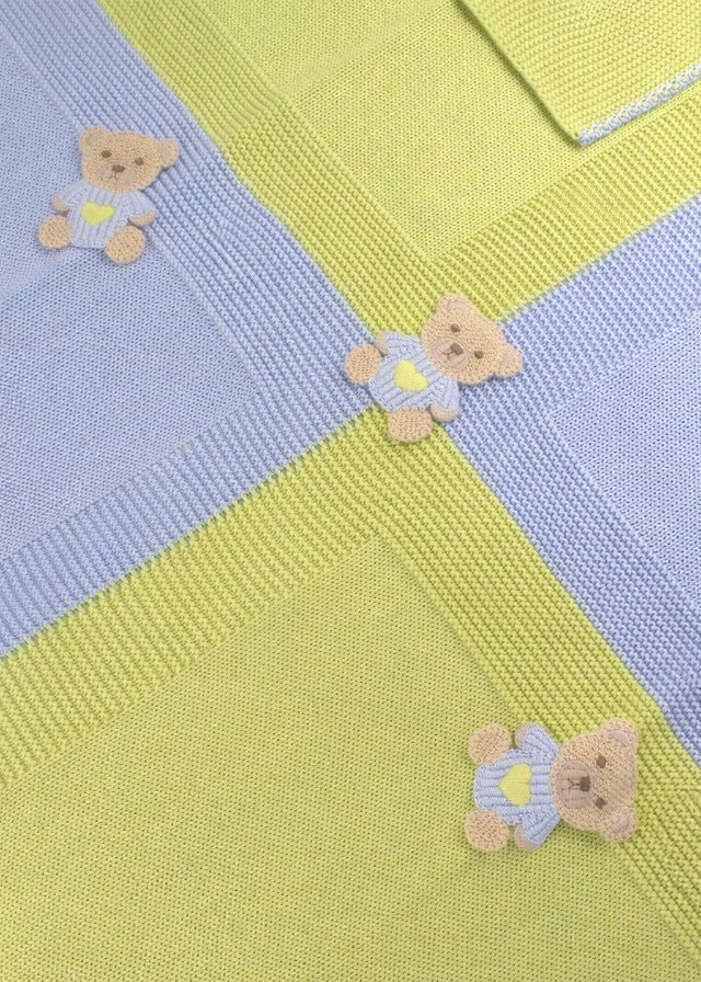 Coperta Teddy Ricamato Cielo EK6080/C