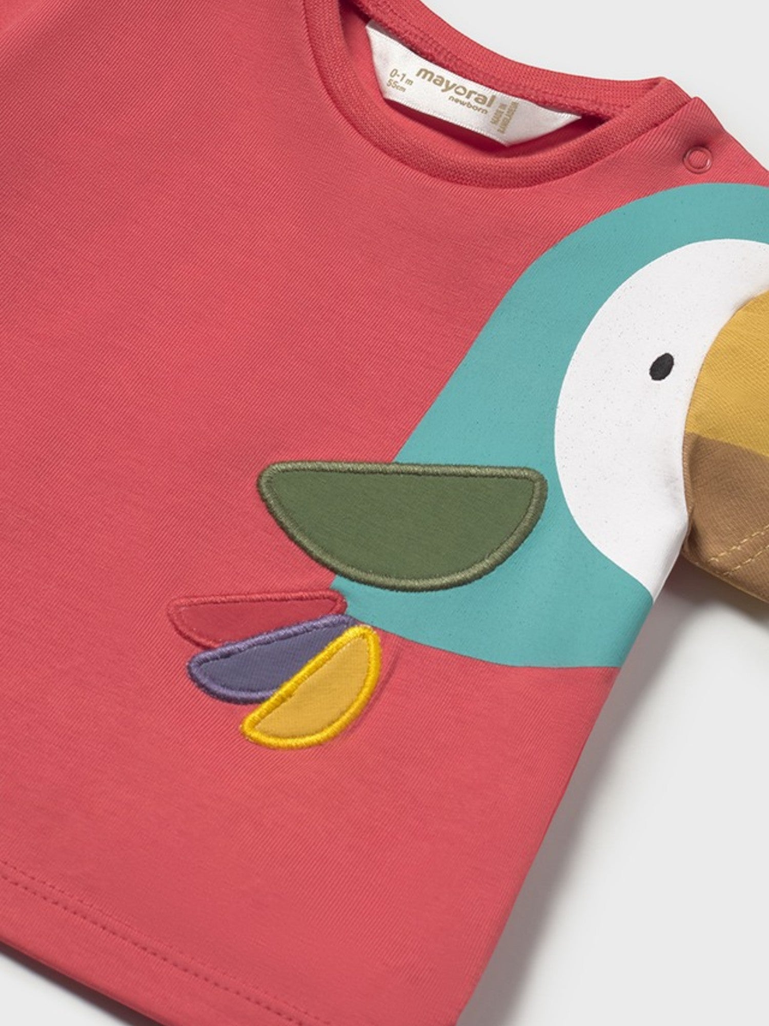 Maglia manica corta Bimbo ROSSO 1037 /RS -  NANU' BABY