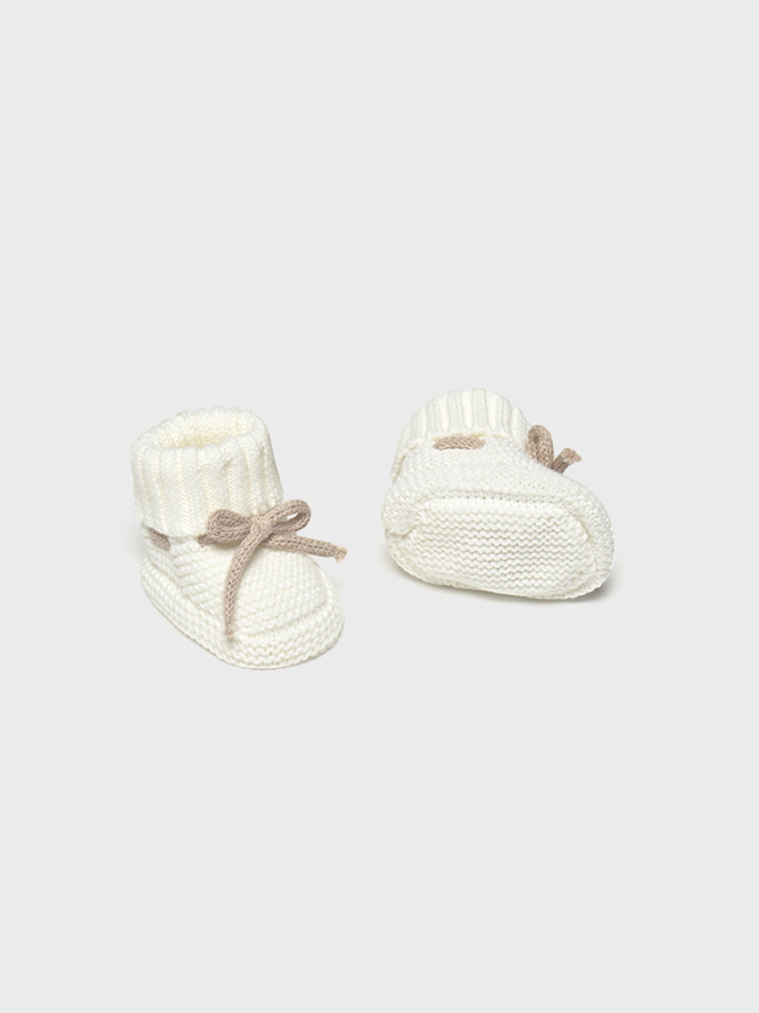 Babbucce Neonato ECRU 9970/85 -  NANU' BABY